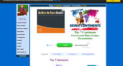 Desktop Screenshot of continents.mrdonn.org