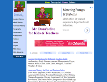 Tablet Screenshot of mrdonn.org