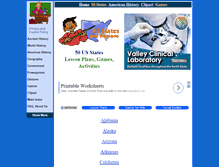 Tablet Screenshot of 50states.mrdonn.org