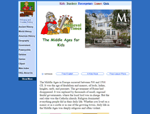 Tablet Screenshot of medievaleurope.mrdonn.org